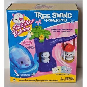 ZHU ZHU BABIES TREE SWING & POWER POD
